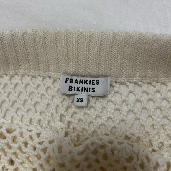 Frankie’s Bikinis Adaline Crochet Mini Skirt - Picture 4 of 5